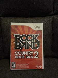 Rock Band: Country Track Pack Vol. 2 Nintendo Wii Spiele komplett CIB (getestet) - Bild 1 von 7
