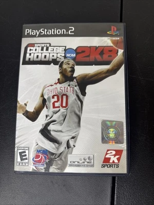 2007 PlayStation 2 2k NCAA 2KSPORTS College Hoops 2K8 Disc Game w/ Case Working* - Image 1 of 4
