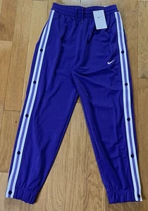 Nike Tear-Away lila/weiß Basketballhose - FZ5244-504 - Kinder Large - Neu mit Etikett $ 65 - Bild 1 von 6