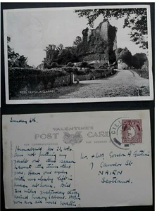 1948 Ireland Postcard-Ross Castle ties 1.5p Stamp cd Cill Airne - Picture 1 of 3
