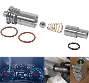 7Pcs STL010 Flow Bypass Valve Kit Fit 2014-Up GM 6L80 6L90 Cadillac Chevy GMC - Foto 1 di 12