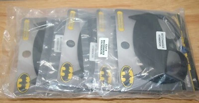 4- Pack- Batman Kids Sunglasses  Mask Sun-Staches Black Yellow DC Comics - Image 1 of 3