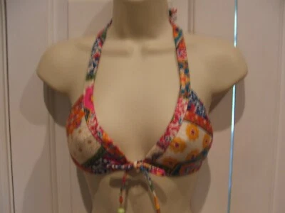 NUEVO EN PAQUETE OP Para mujeres Juniors Talla M 7-9 Bikini Traje de Baño Halter EXCELENTE  Foto 1 de 2