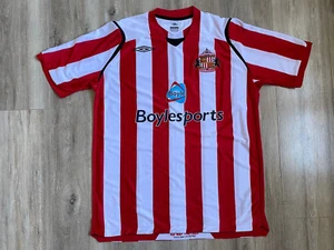 Sunderland Home Fußballtrikot 2008/2009 Trikot Umbro Soccer England Größe XL - Bild 1 von 4