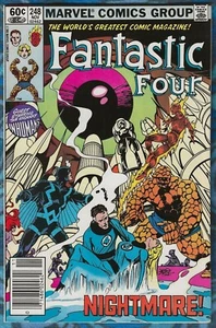 FANTASTIC FOUR #248 "Nightmare!" Guest-starring the Inhumans. Bronze Age Marvel - Picture 1 of 10