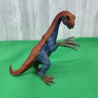 Therizinosaurus Red Blue Dinosaur Schelich Realistic Model  2013 D-73527 D1