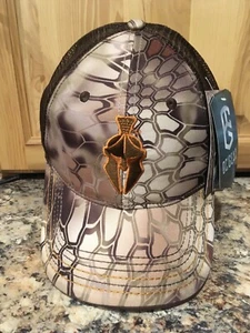 Cappello posteriore in rete con cappuccio Kryptek Highlander per esterni nuovo con etichette nuovo logo 3d con q3 - Foto 1 di 2