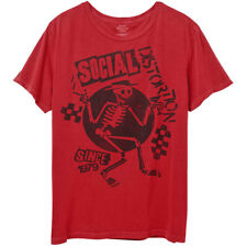 Social Distortion 'Speakeasy Checkerboard' (Rot) T-Shirt - NEU & OFFIZIELL!