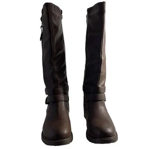 Women’s Knee High Boots, Elastic Band Casual Tall Riding Boots Sz5.5 - Imagen 1 de 16
