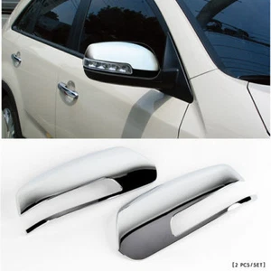 Chrome Luxury Side Mirror Cover molding trim K-343 for Kia Sorento R 2010-2014 - Picture 1 of 6