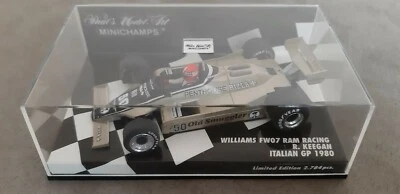 Minichamps 1/43 Williams FW07 Rupert Keegan-Italian G.P. 1980 (Lim.Ed.2784 pcs.) - Immagine 1 di 4