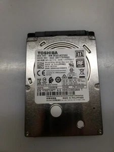 Toshiba MQ01ACF050 500GB 2.5" 7.2K RPM 6Gb/s 7MM SATA HDD Drive Dell P/N: 0C7F2G - Photo 1/1