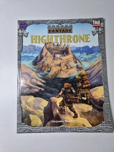 Highthrone: City Above the Clouds, D&D d20 system, Mongoose Publishing, VGC - Picture 1 of 13