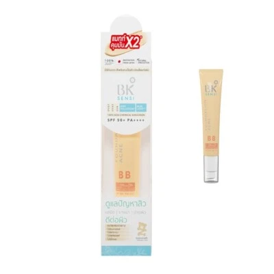 Sunscreen BK Mask Sensi Foundation Acne BB SPF50+ PA+++ Skincare Face 35 g. - Image 1 of 4