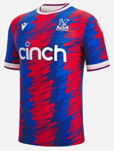 Macron Crystal Palace Trikot 58559330 Gr. 3XL + 4XL rot/blau