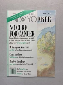 The New Yorker Magazine June 2001 - Tony Blair, Chester Himes - Picture 1 of 4