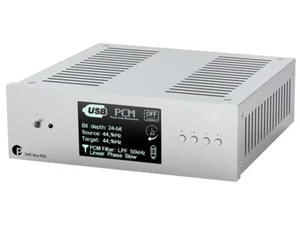 PRO-JECT DAC BOX RS2 CONVERTITORE D/A SILVER NUOVO - Bild 1 von 2