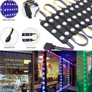 LED Window Lights Module Waterproof Storefront Business Decorative 12V 5050 Lamp - Picture 1 of 18