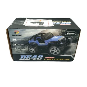 DEERC DE42 Control Remoto Coches de Carreras Escala 1:18 Luz LED 80 Min Play 2.4Ghz - Imagen 1 de 12