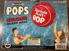 Jumbo Beach Ball Over 3 Feet Red Tootsie Roll Pops Wide By Big Mouth Open Box