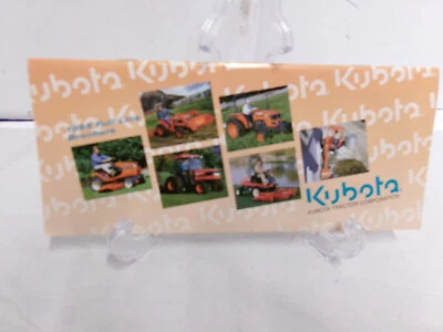 Kubota 1998 Full Line Products Catalog Sales Brochure 47 Printed Pages - Image 1 of 4