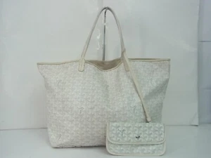 Auth ZY12 Goyard Saint Louis GM Shoulder Tote Bag with Pouch from Japan - Picture 1 of 24
