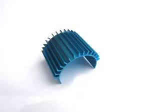 Blau Aluminium Motor Kühlkörper Kühlkörper für 370 380 2440 Motor RC Modell Auto Motor - Bild 1 von 3