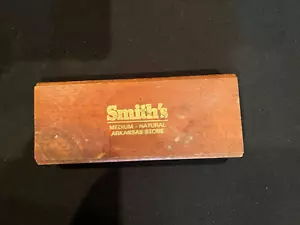 Smith's Medium Natural Arkansas Stone Sharpening Stone-New - Picture 1 of 7
