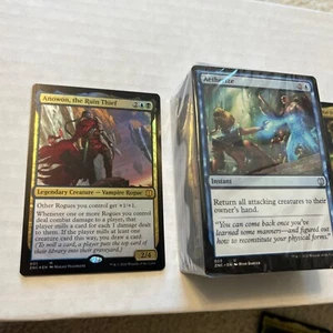 Juego de mazos Zendikar Rising Commander Magic The Gathering - Land's Wrath and Sneak Attack - Imagen 1 de 3