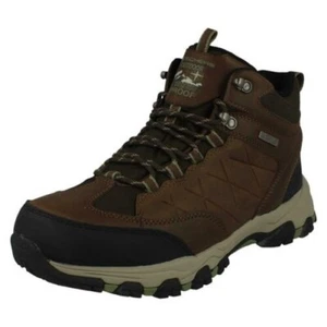 Hommes Skechers Décontracté Lacet Marche Bottes Telago - Imagen 1 de 10
