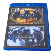 Batman / Batman Returns Blu Ray Box Set Michael Keaton Jack Nicholson
