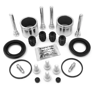 2x Front Brake Caliper Rebuild Repair Kits For Honda Stream (2001-2007) - Picture 1 of 8
