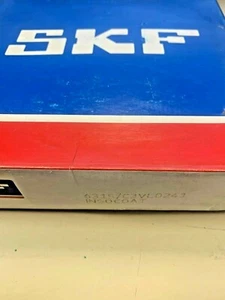SKF 6315/C3VL0241 INSOCOAT RADIAL/DEEP GROOVE BALL BEARING 75 ID x 160 OD x37mm - Picture 1 of 3