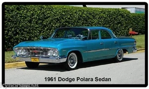 Dodge Polara 1961 sedán imán de refrigerador - Imagen 1 de 1