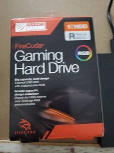 New Seagate FireCuda 1 TB HDD Gaming Hard Drive - Afbeelding 1 van 3