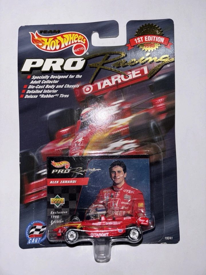 1998 #1 Alex Zanardi Target Hot Wheels 1/64 CART Diecast - Image 1 of 1