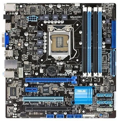 Asus P8H67-M Scheda Madre socket lga 1155 intel H67 motherboard ddr3 hdmi pc - Immagine 1 di 3