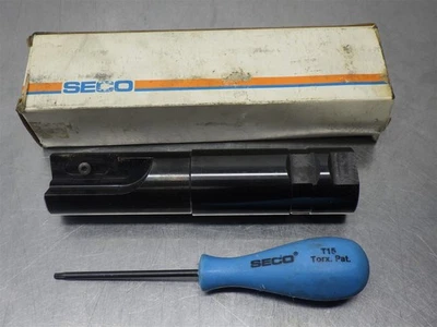 1 NEW! SECO Indexable Boring Bar 6 3/4"OAL 1 1/2"Shank L396.18-02.00-40-3 - Image 1 of 3