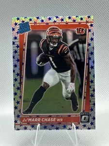 2021 Panini Donruss Optic - Rated Rookie Ja'Marr Chase #207 Stars Prizm (RC) - Picture 1 of 2