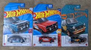 Lotto 3 Hot Wheels '73 Honda Civic Custom '70 N500 - Foto 1 di 1
