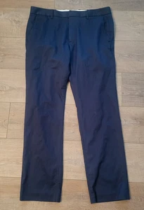 Bonobos Monday Slim Pants Weekday Warrior Golf Work Church Mens 33x30 Navy Blue - Picture 1 of 8