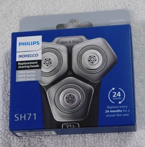 Philips Norelco SH71/52 Replacement Shaving Head NEW SEALED Series 7000 SH71 - Picture 1 of 3