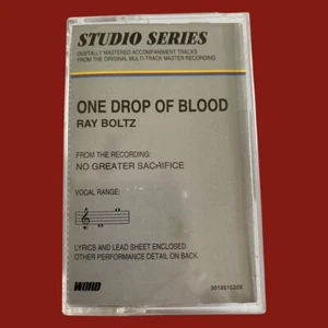 Studio Series Accompaniment/Performance Cassette. (One Drop Of Blood) Free Shipp - Picture 1 of 1