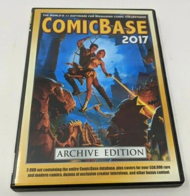 ComicBase 2017 3-DVD Set [Archive Edition] Usually ships within 12 hours!!! - Image 1 of 4