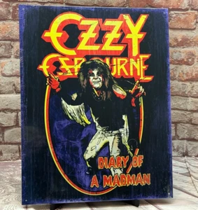Ozzy Osbourne - "Diary of a Madman" - Metal Sign - Made in the USA - Picture 1 of 4