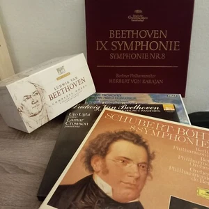 4 vinili Schubert +Prokofoev+ 2 Beethoven + 100 CD Box Complete Beethoven Works - Foto 1 di 2