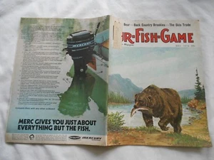 FUR-FISH-GAME Magazine-MAY,1972-THE SKIN TRADE - Picture 1 of 3