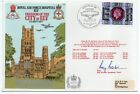 R.A.F. ELY HOSPITAL FREEDOM OF CITY RED ARROWS PILOT SIGNED COVER - Sept. 1977