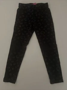 princess by hello kitty black leggings girls 4 only macys pants bottoms - Picture 1 of 3