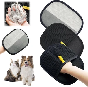 3Pcs Static Removal Gloves Pet Hair, Cat Dog Washing Gloves, Double Sided Groomi - Picture 1 of 12